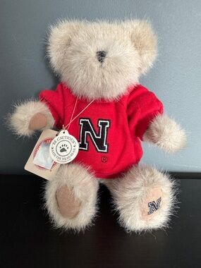 BNWT “Herbie” Boyds Bears University of Nebraska Plush
